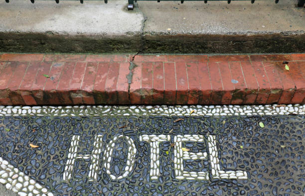 istock Hotel entrance sign 920170616