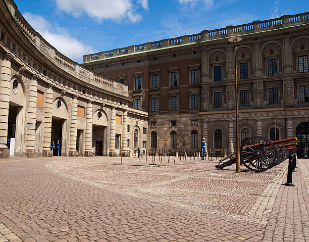 istock Palace square in Stockholm, Sweden 92017601