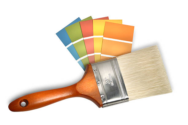 istock swatches and brush 92017860