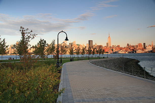 istock View of NYC Skyline at Dusk 92018085