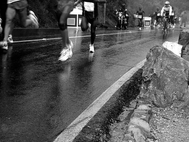 Marathon-Läufer – Foto