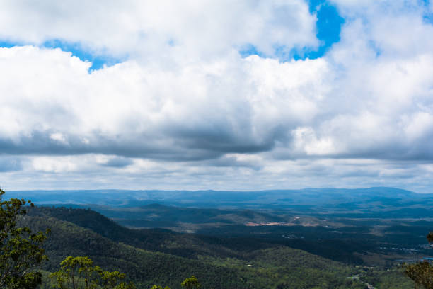 istock The panoramic view on mountains from lookout The panoramic countryside hilly landscape view on mountainse from lookout in Toowoomba, Australia 920186112