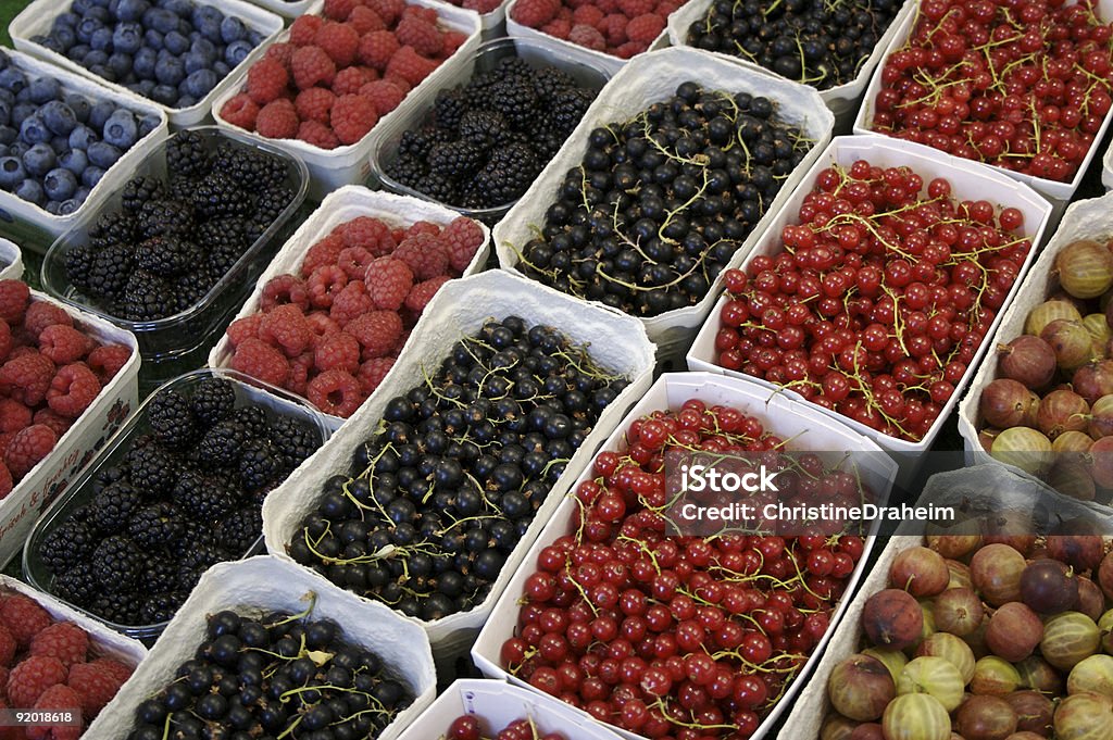 Beeren-Auswahl - Foto de stock de Alimento conservado libre de derechos