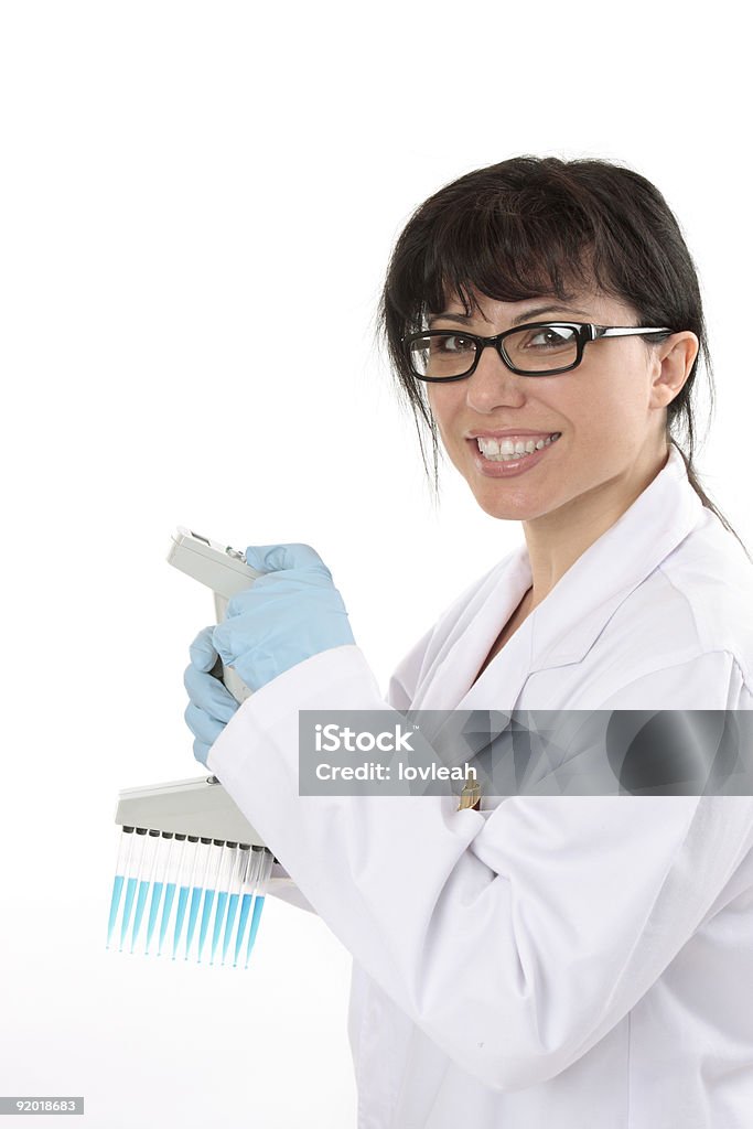 Operaio di laboratorio - Foto stock royalty-free di Accuratezza