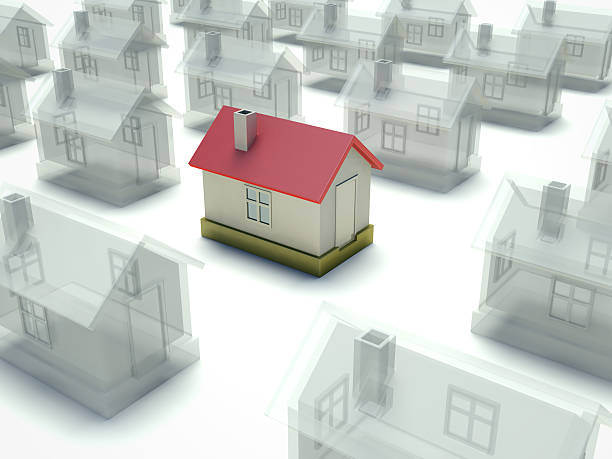 istock Group of houses. 92018735