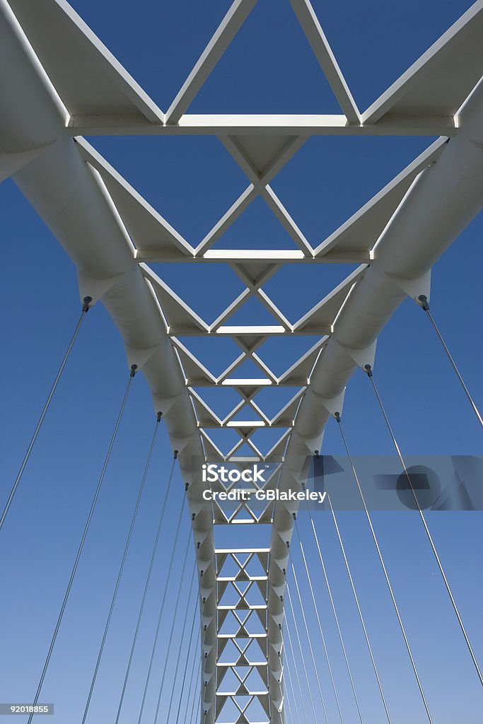 Humber Bridge  Arch - Architectural Feature Stock Photo