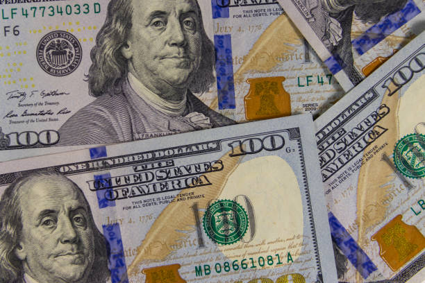 istock Background of one hundred dollar bills 920188840