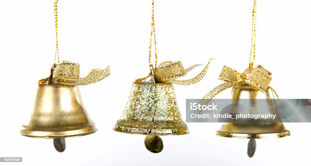 three bells - Foto stock royalty-free di Bianco