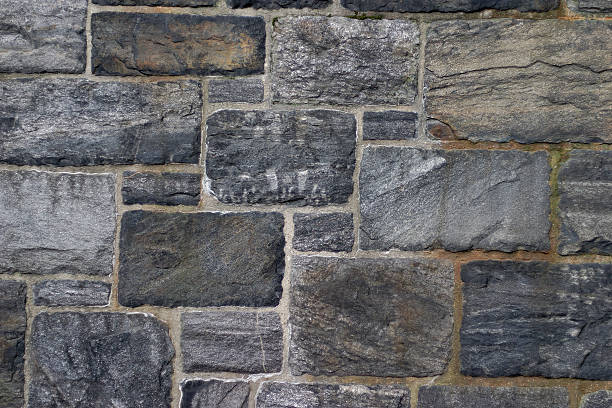 Closeup texture of stone tiles stock photo