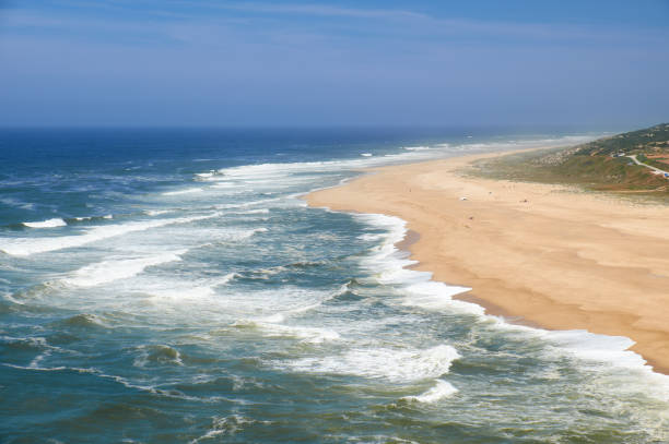 istock View on Nazare atlantic coast and beach in Portugal 920196688