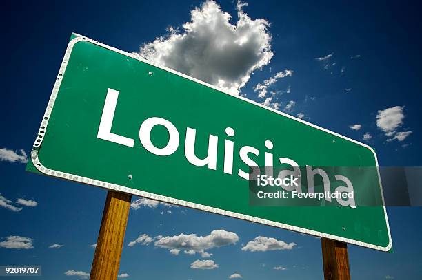 Louisianastraßenschild Stockfoto und mehr Bilder von Louisiana - Louisiana, Verkehrsschild, Farbbild