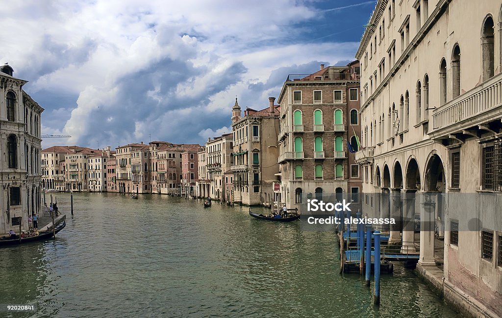 Grang-Kanal in Venedig - Lizenzfrei Italien Stock-Foto