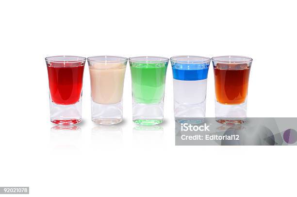 Liqour Remates - Fotografias de stock e mais imagens de Copo Pequeno para Bebida Alcoólica - Copo Pequeno para Bebida Alcoólica, Roxo, Azul