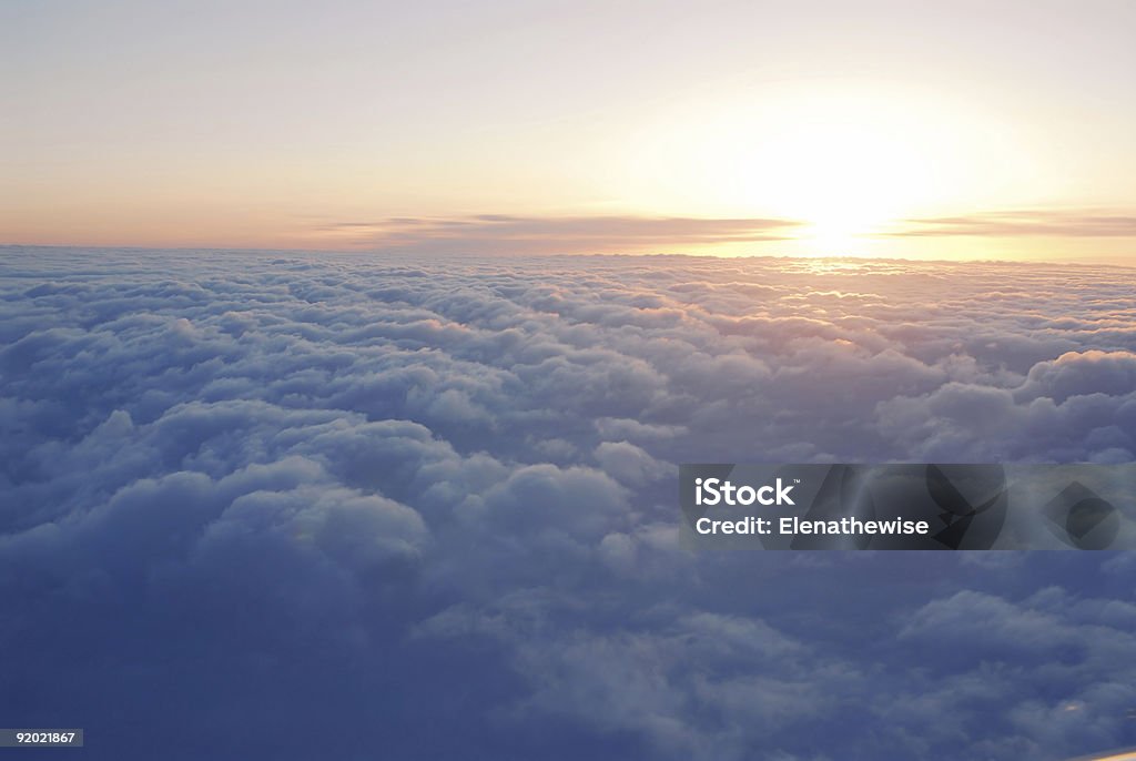Acima das nuvens, - Royalty-free Acima Foto de stock