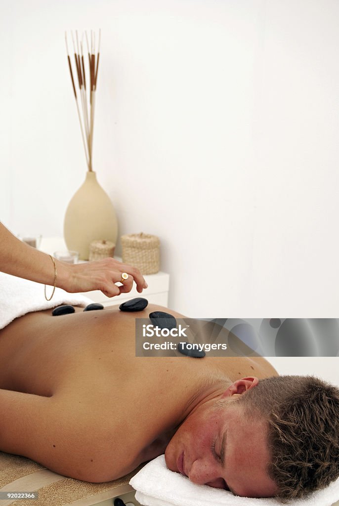 Man in spa  Adult Stock Photo
