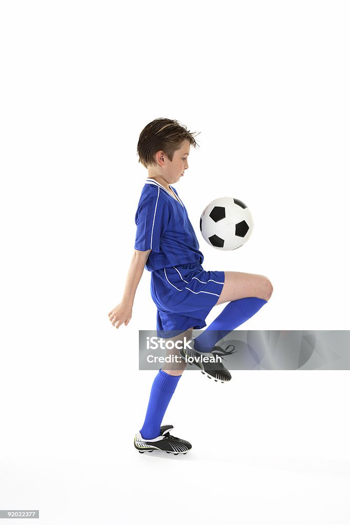 Competenze di calcio - Foto stock royalty-free di Bambini maschi