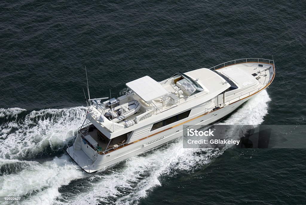 Yacht di lusso - Foto stock royalty-free di Acqua