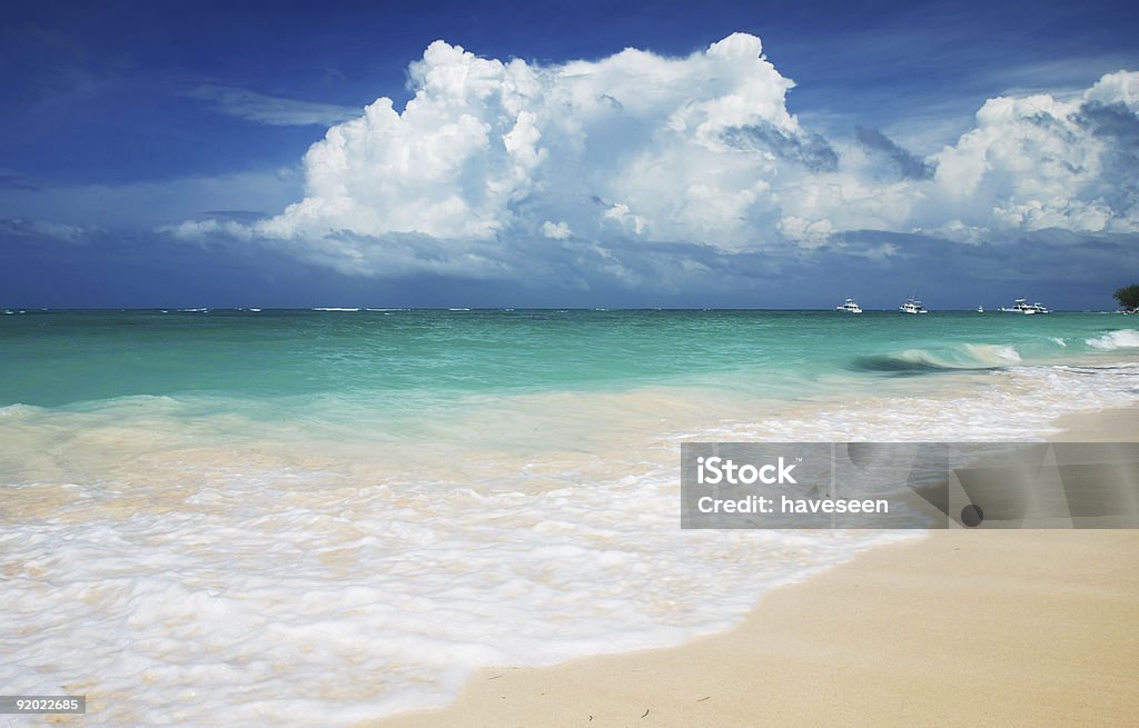 Playa Caribe - Foto de stock de Agua libre de derechos