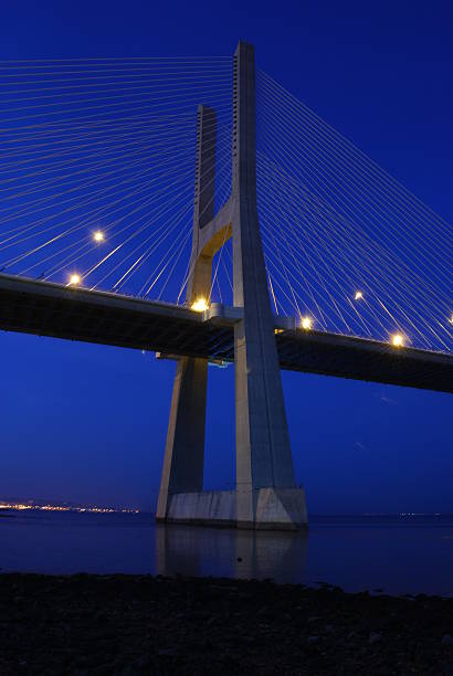 istock Vasco da Gama Bridge over River Tagus in Lisbon 92023005