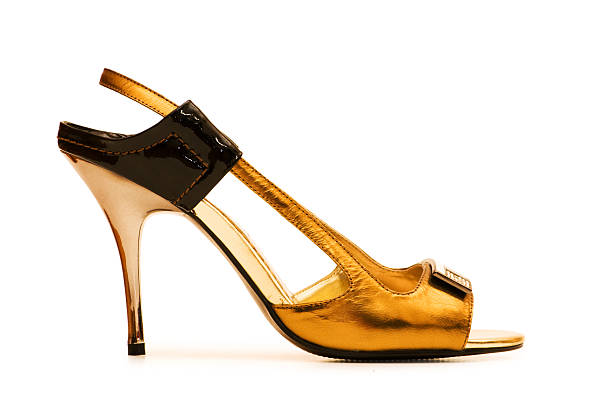istock Woman shoes isolated on the white background 92023013