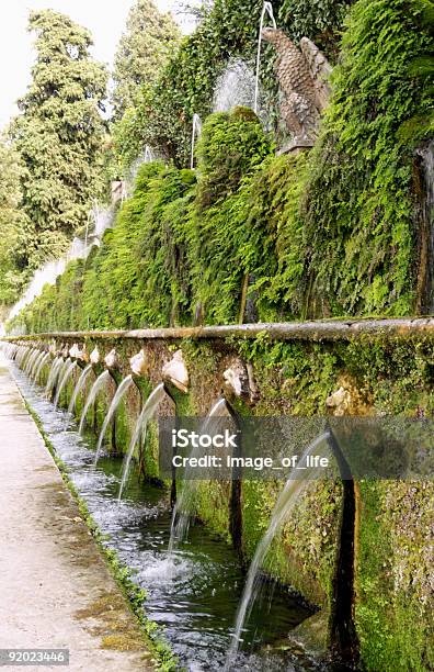 観賞用庭園 - チボリ - イタリアのストックフォトや画像を多数ご用意 - チボリ - イタリア, チボリのエステ家別荘, イタリア