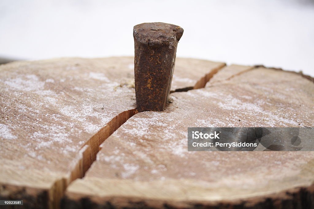 División de madera - Foto de stock de Acero libre de derechos