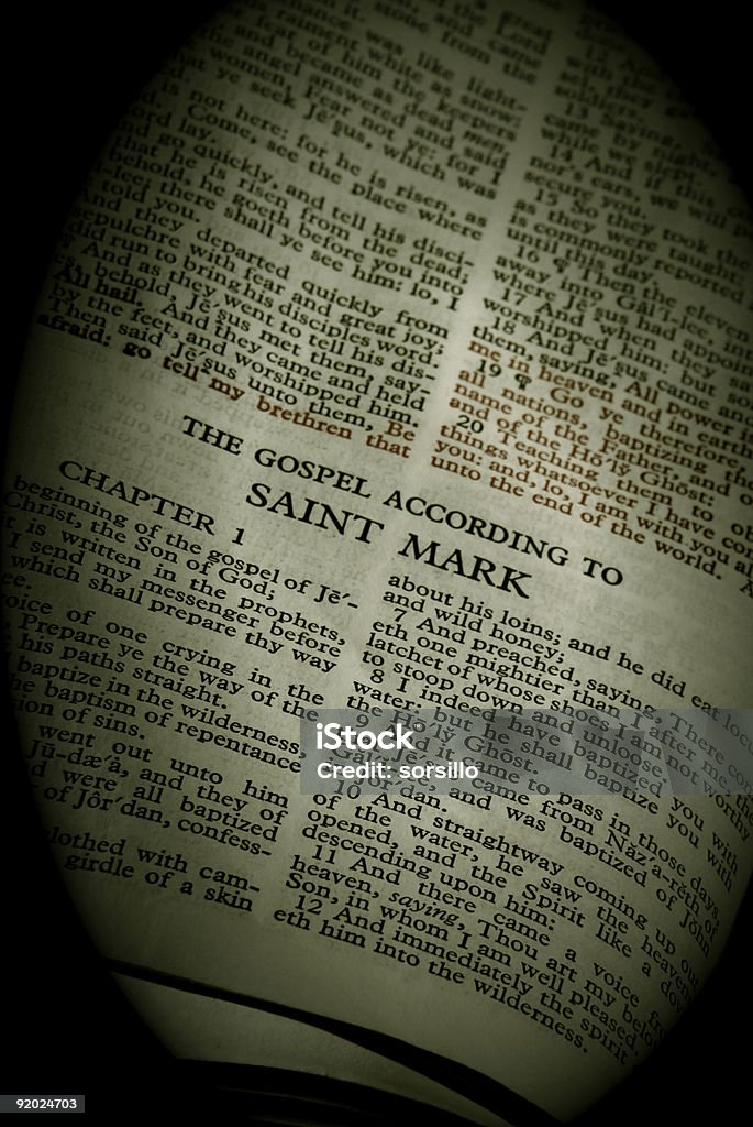 Bible série Mark - Photo de Antiquités libre de droits