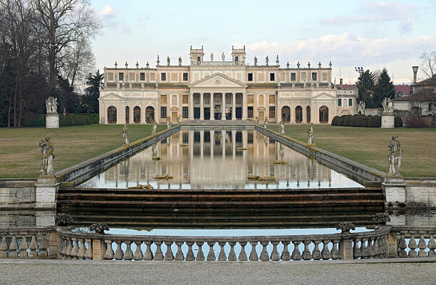 istock Villa Pisani reflecting pool and lawns 92024732