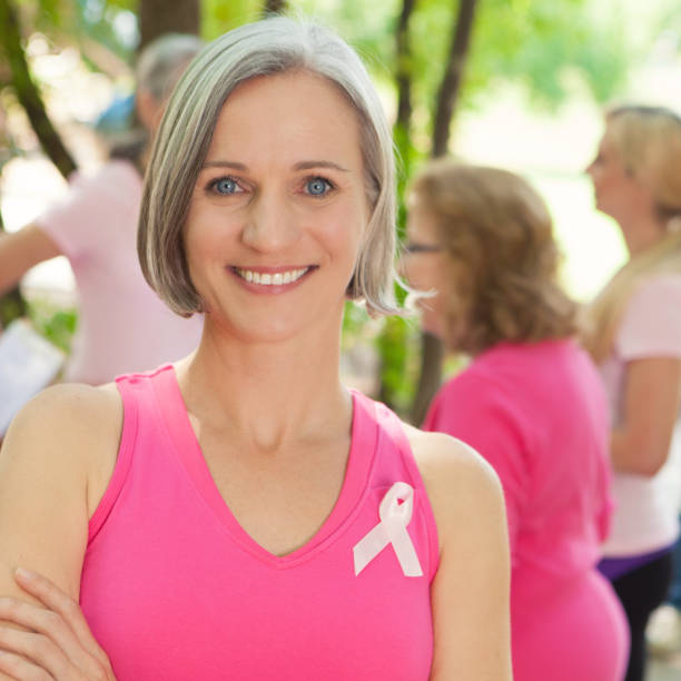 istock Attractive mature woman during charity event 920247822