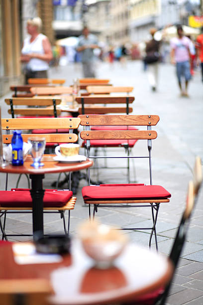 istock European street cafe 92025038