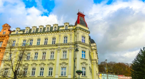 istock Building facades in Karlovy Vary, Czech Republic 920255410