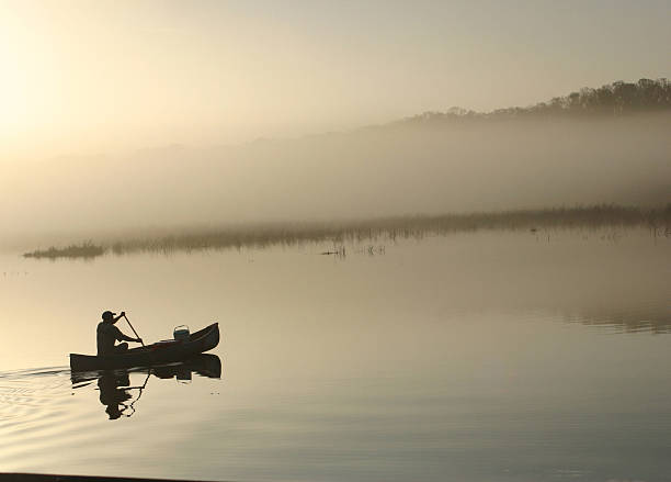 istock Paddling into the Fog 92026025