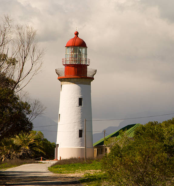 Robben Island Lighthouse stock photo