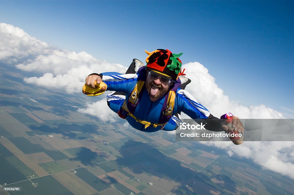 Royalty Free banco de fotos: Cachorro-quente Skydiver - Foto de stock de Skydive royalty-free
