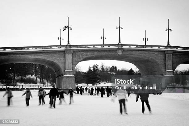 Photo libre de droit de Poeple Skate À Ottawa banque d'images et plus d'images libres de droit de Canal Rideau - Canal Rideau, Ottawa, Activités de week-end