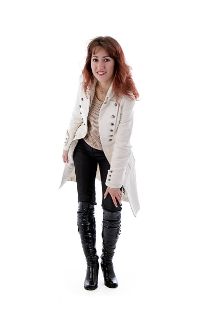 istock Girl In White Raincoat 92026857