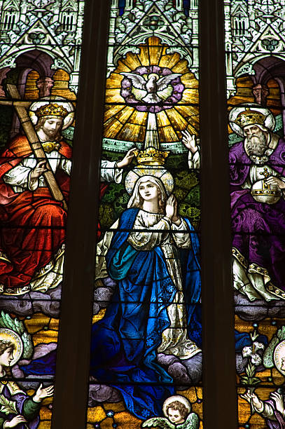 istock Holy Stained Church Glass 92026944