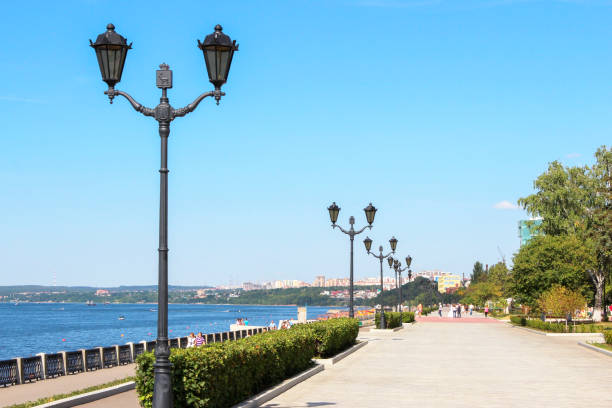 Embankment of the Volga in Samara