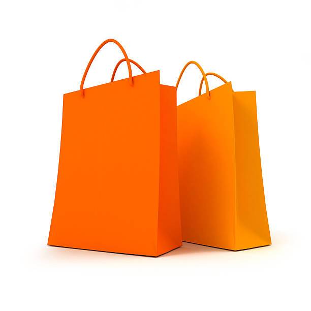 shopping bag orange