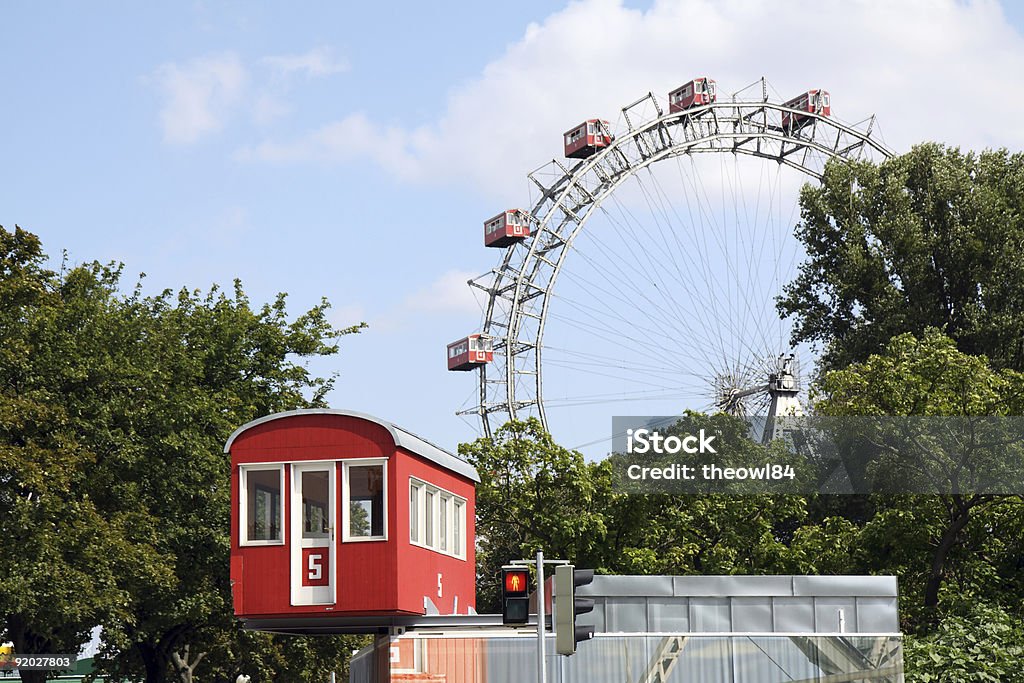 Wiener Riesenrad - Foto de stock de Actividades recreativas libre de derechos