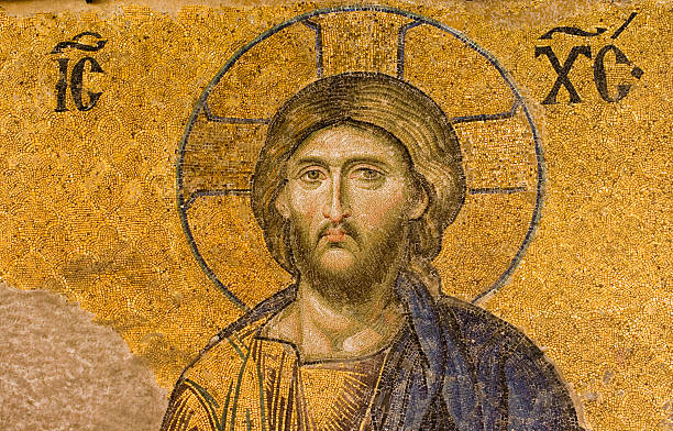 istock Mosaic of Jesus Christ 92027882