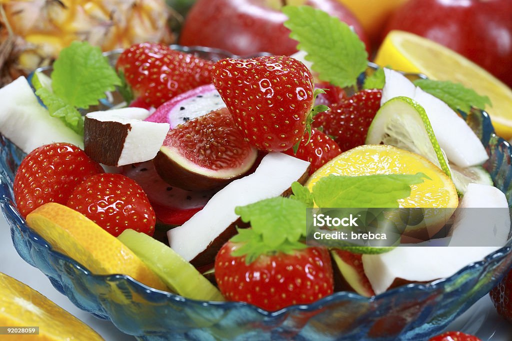Frutas frescas - Royalty-free Alimentação Não-saudável Foto de stock