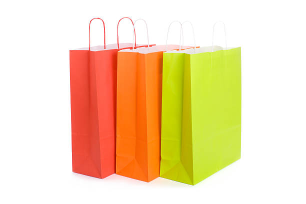 istock Set of various shopping bags 92028069