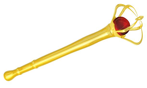 Scepter stock photo