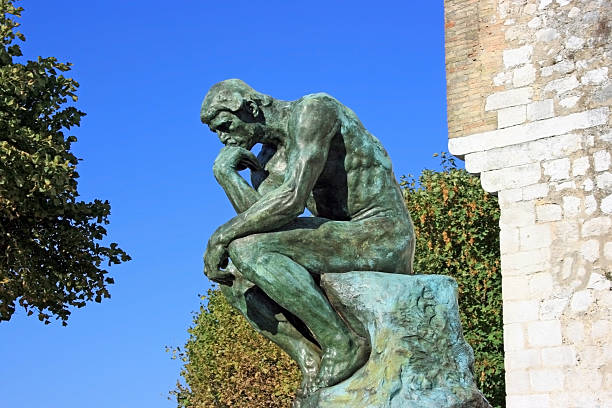 Thinker original  statue stock pictures, royalty-free photos & images