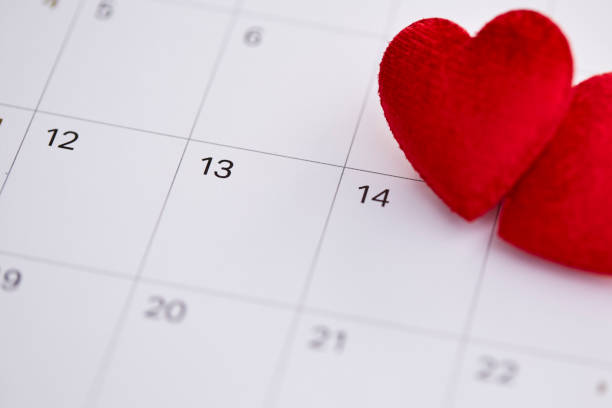 istock Valentine's day February 14 mark on the calendar 920283842