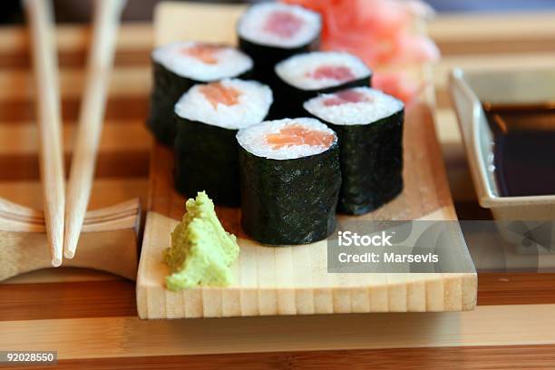 O Japão Cozinha Sushi - Fotografias de stock e mais imagens de Alho - Alho, Arroz - Alimento Básico, Arroz - Cereal