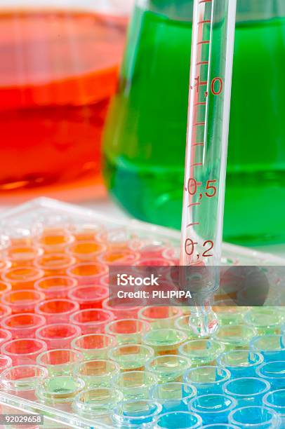 Laboratory Equipment Stock Photo - Download Image Now - Analyzing, Biotechnology, Blue
