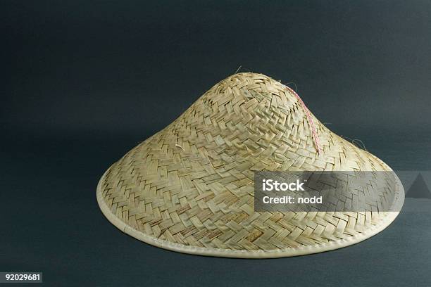 Asian Straw Hat Stock Photo - Download Image Now - China - East Asia, Farm Worker, Hat