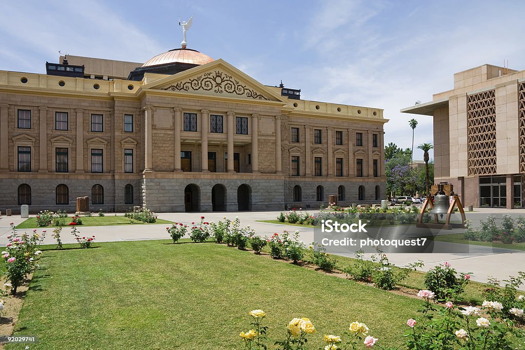 Финикс Аризона - Стоковые фото Здание капитолия штата роялти-фри